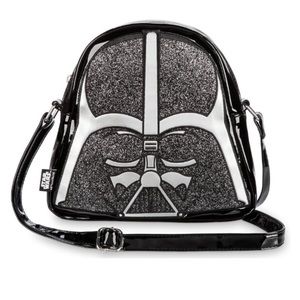 Star Wars Darth Vader Glitter/Sparkly Crossbody Bag - Official Disney Merch!